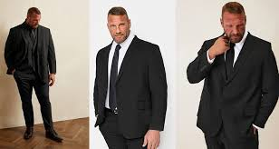 فروش کت و شلوار مردانه سایز بزرگ  + قیمت خرید به صرفه